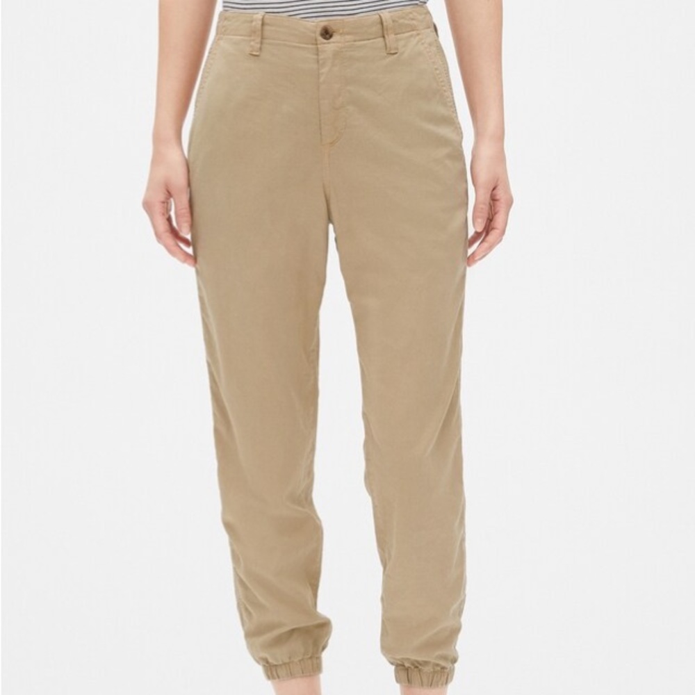 Khaki joggers Sz 2, tan color